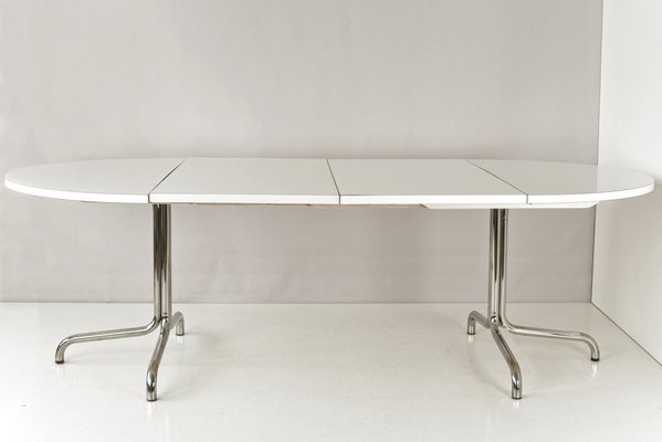 German Extendable Table with Steeltube fromThonet, 1969-LOB-1235790