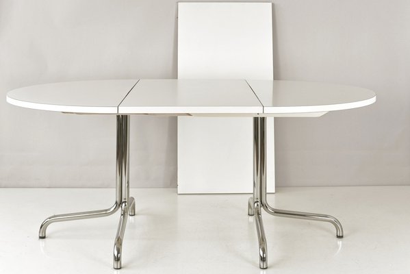 German Extendable Table with Steeltube fromThonet, 1969-LOB-1235790