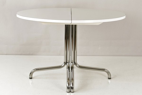 German Extendable Table with Steeltube fromThonet, 1969-LOB-1235790