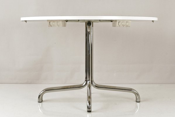 German Extendable Table with Steeltube fromThonet, 1969-LOB-1235790