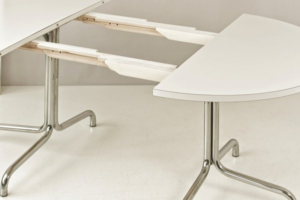 German Extendable Table with Steeltube fromThonet, 1969-LOB-1235790