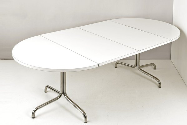 German Extendable Table with Steeltube fromThonet, 1969-LOB-1235790