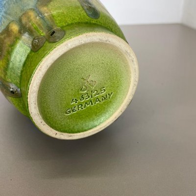 German Fat Lava Ceramic Pottery Vase from Dümmler & Breiden, 1970s-QZ-1283907