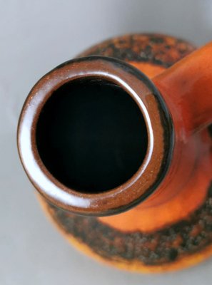 German Fat Lava Colored and Glazed Ceramic Pitcher, 1968-QRS-1721554