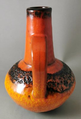 German Fat Lava Colored and Glazed Ceramic Pitcher, 1968-QRS-1721554