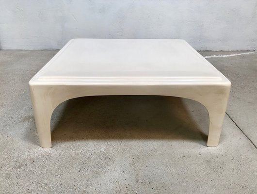 German Fiberglass Plastic Side or Coffee Table, 1960s-JP-754452