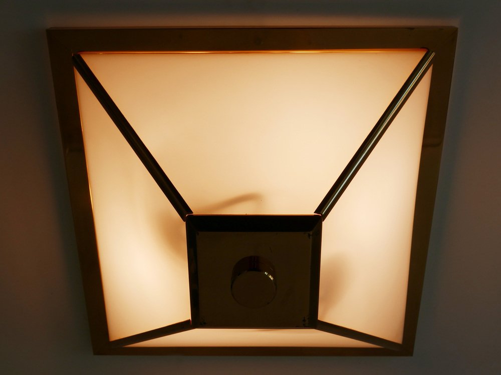 German Flush Mount or Sconce from Vereinigte Werkstätten, 1970s