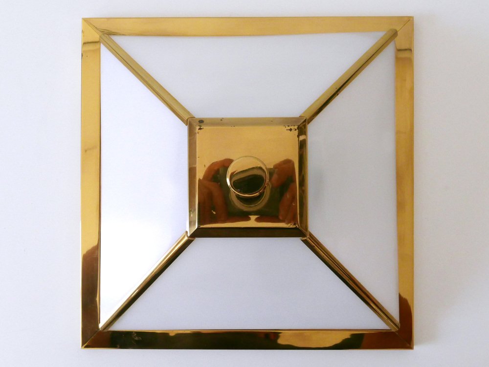 German Flush Mount or Sconce from Vereinigte Werkstätten, 1970s