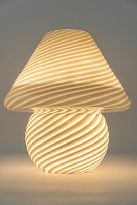 German Glass Mushroom Table Lamps from Peill & Putzler, 1970s-UGR-1086170