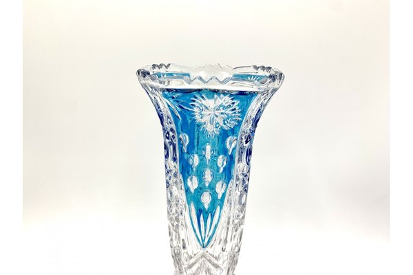 German Glass Vase by Huta Anna, 1970s-BXB-1228749