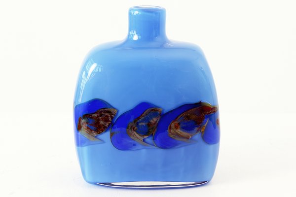 German Glass Vase by Samuel Herman for Rosenthal, 1973-LOB-636086