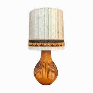 German Glazed Ceramic Table Lamp from Kaiser Leuchten, 1960s-JP-967435