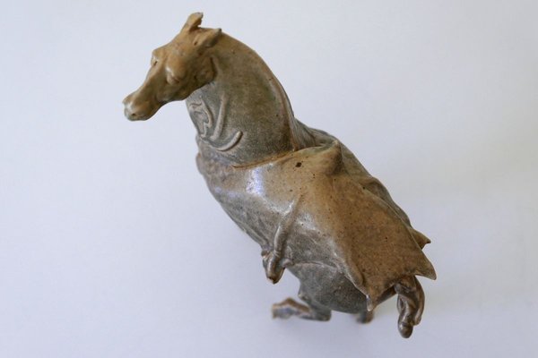 German Glazed Pottery Horse Sculpture by Harro Frey, 1970s-WPT-627394