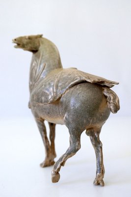 German Glazed Pottery Horse Sculpture by Harro Frey, 1970s-WPT-627394