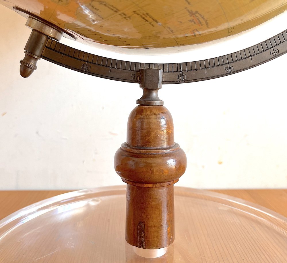 German Globe by Dr. H. Fischer for Wagner & Debes, Leipzig, 1933