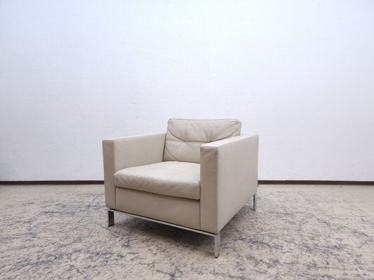 German Grey 502 Chair in Leather from Walter Knoll-BVM-1404572