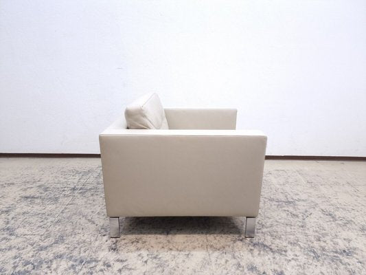 German Grey 502 Chair in Leather from Walter Knoll-BVM-1404572