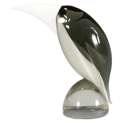 German Grosbeak Glass Sculpure by Livio Seguso for Gral, 1970s-KJP-1149145