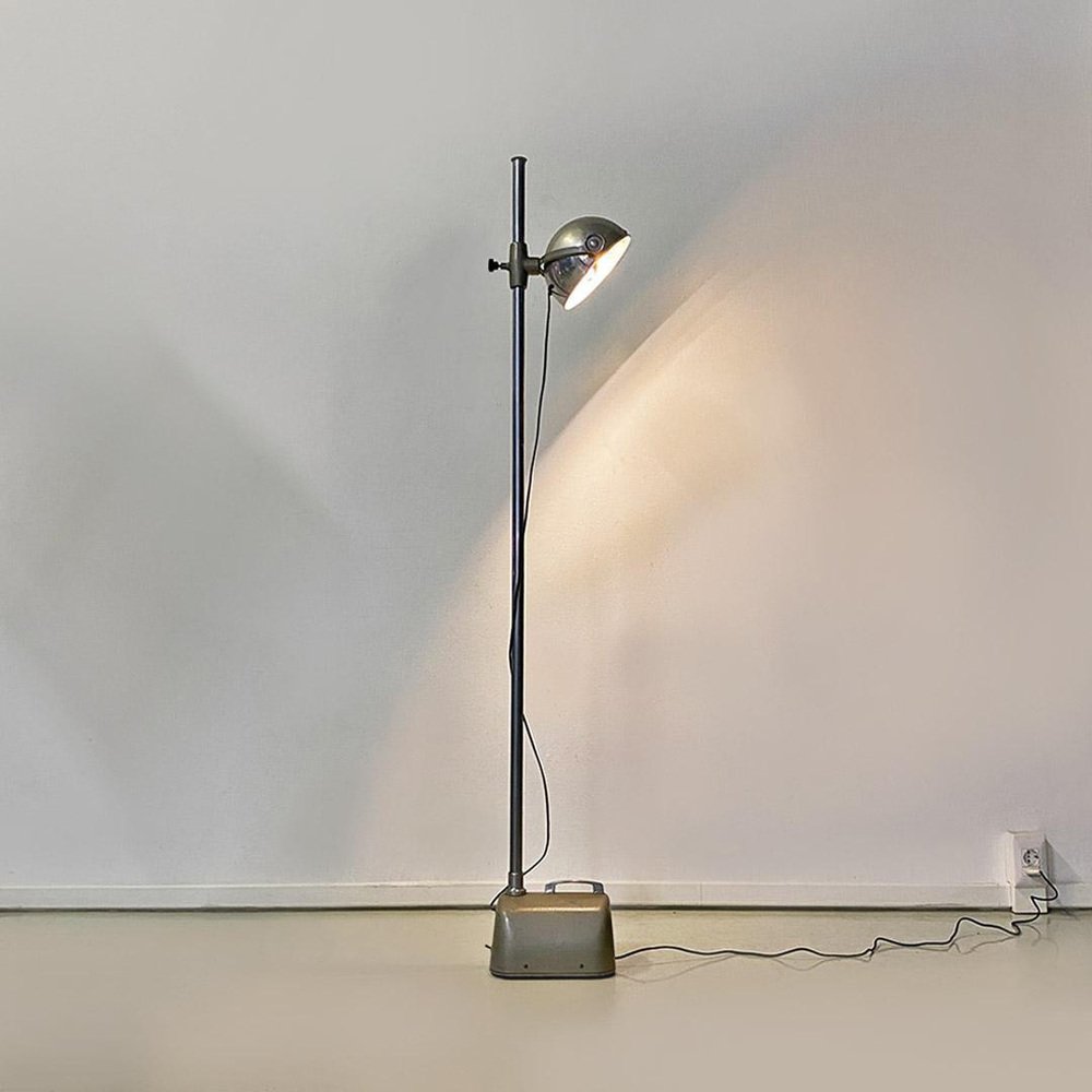 German Hanau Land Lamp in Metal and Steel, 1930