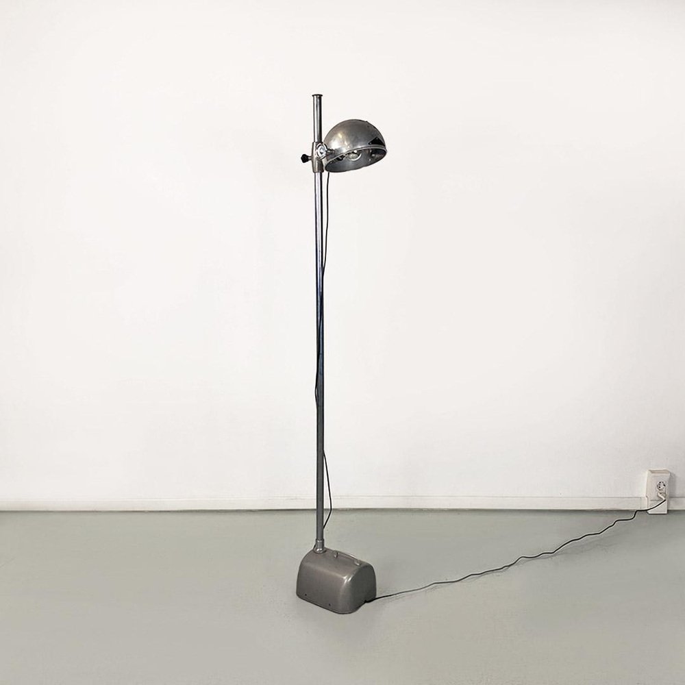 German Hanau Land Lamp in Metal and Steel, 1930