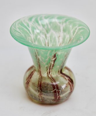 German Ikora Art Glass Vase by Karl Wiedmann for WMF, 1930s-MJY-1150420