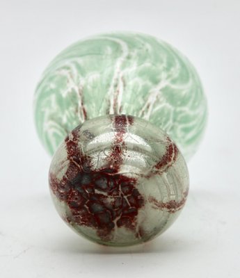 German Ikora Art Glass Vase by Karl Wiedmann for WMF, 1930s-MJY-1150420