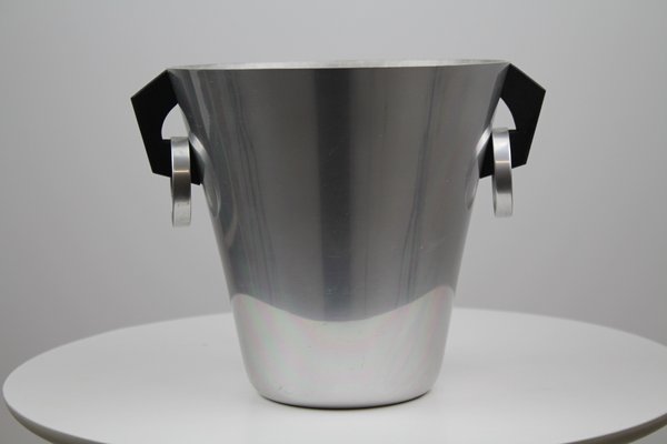 German Industrial Zeppeling Champagne Bucket by Fritz August Breuhaus de Groot for Zeppelin Metallwerke, 1930s-ZWH-859764