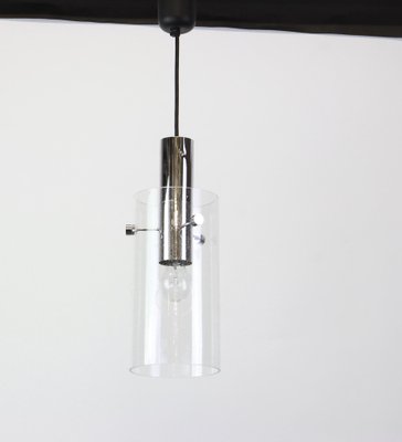 German Lantern Pendant with Glass Shade by Limburg, 1960s-UGR-1085478