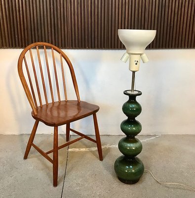 German Large Ceramic Table Lamp from Kaiser Leuchten, 1960s-JP-768998