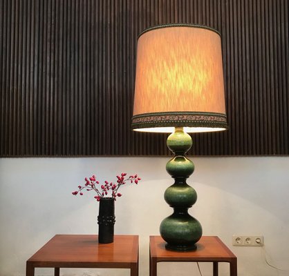 German Large Ceramic Table Lamp from Kaiser Leuchten, 1960s-JP-768998