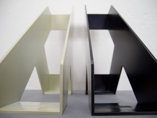 German Magazine Racks by Walter Zeischegg for Helit, 1970s, Set of 2-FFL-722079