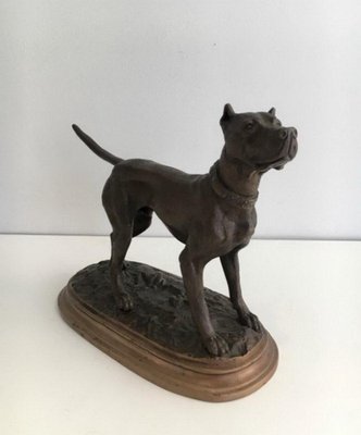 German Mastiff Figure by Henri Payen, 1920s-BA-658255