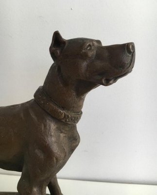 German Mastiff Figure by Henri Payen, 1920s-BA-658255