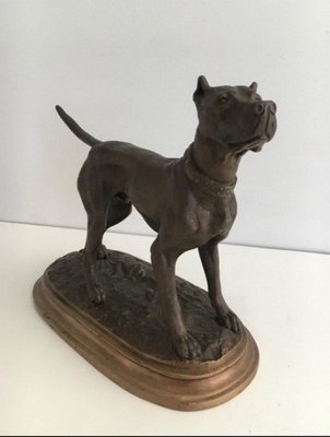 German Mastiff Figure by Henri Payen, 1920s-BA-658255