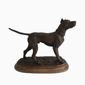 German Mastiff Figure by Henri Payen, 1920s-BA-658255