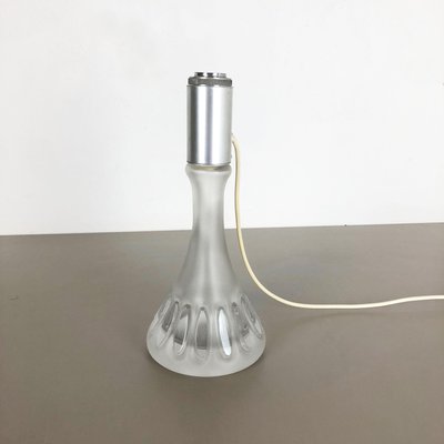 German Metal and Glass Tulip Desk Light by Peill & Putzler, 1970s-QZ-1143202