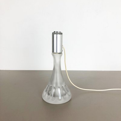 German Metal and Glass Tulip Desk Light by Peill & Putzler, 1970s-QZ-1143202