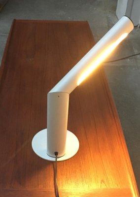 German Metal Minimalist Table Lamp from Brendel Leuchten, 1970s-UAH-465658