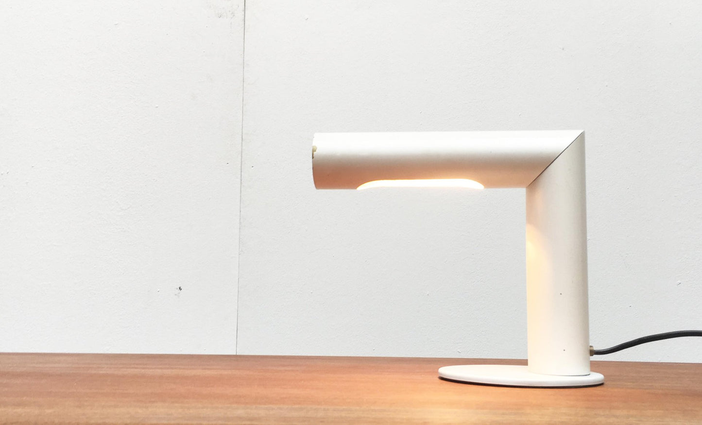 German Metal Minimalist Table Lamp from Brendel Leuchten Berlin, 1970s