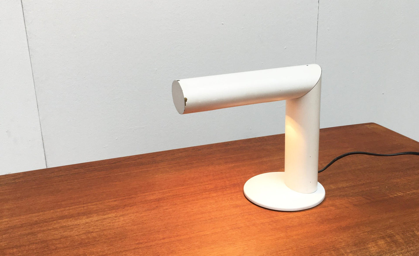 German Metal Minimalist Table Lamp from Brendel Leuchten Berlin, 1970s