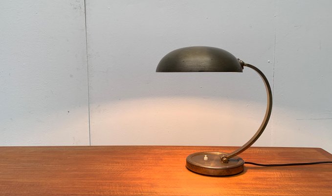 German Mid-Century Brass Table Lamp from Gecos Cosack-UAH-1030825