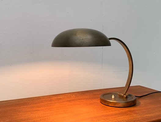 German Mid-Century Brass Table Lamp from Gecos Cosack-UAH-1030825