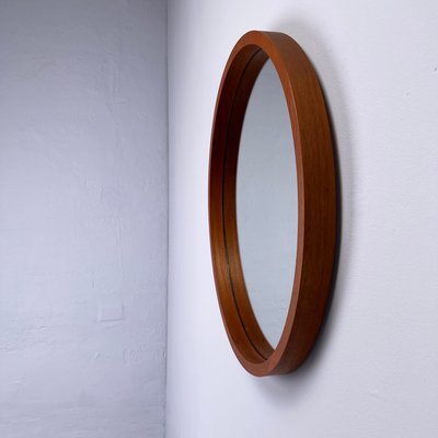 German Mirror with Teak Frame from Münchner Zierspiegel, 1960s-VQG-1351095