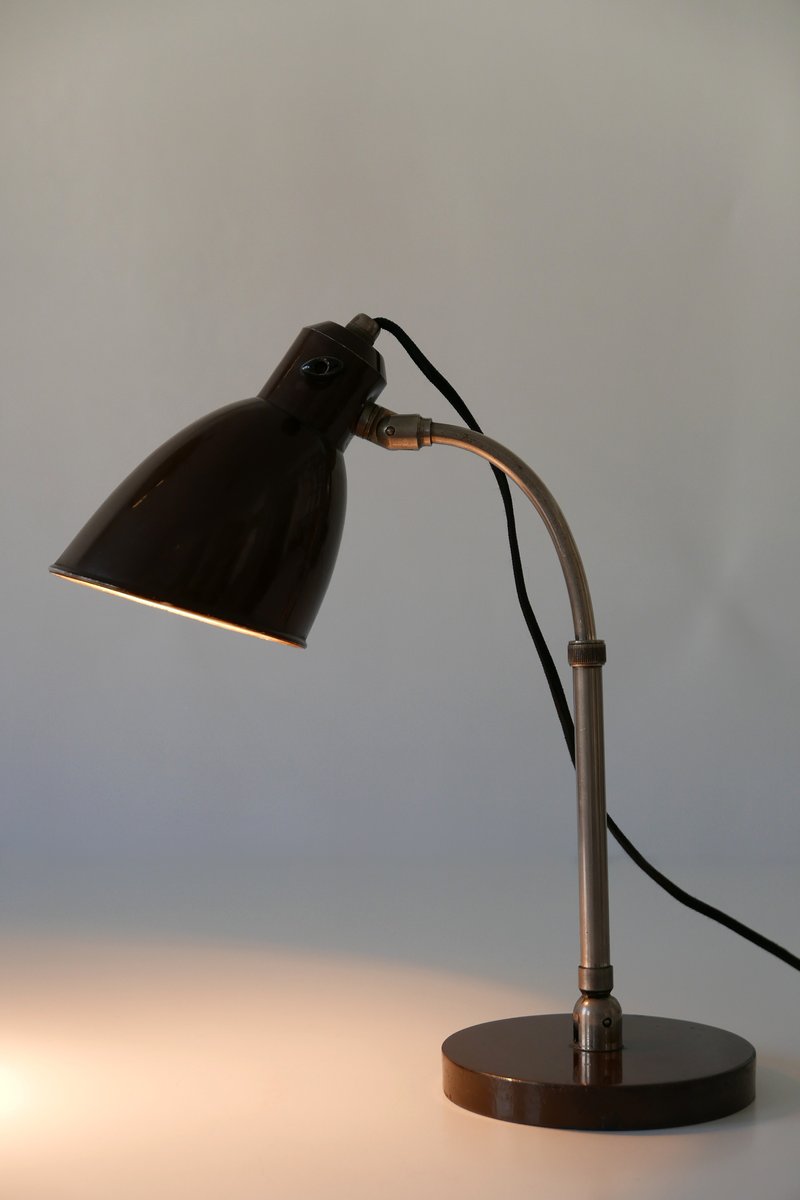 German Model Piccolo Table Lamp by Christian Dell for Bünte & Remmler, 1930s