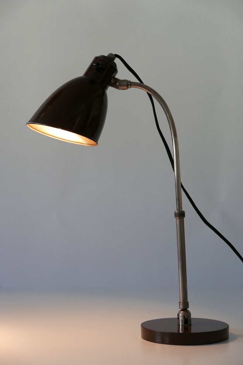 German Model Piccolo Table Lamp by Christian Dell for Bünte & Remmler, 1930s