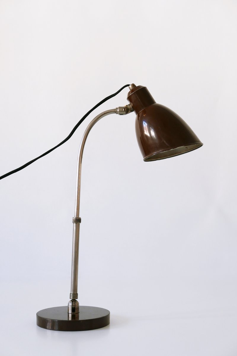 German Model Piccolo Table Lamp by Christian Dell for Bünte & Remmler, 1930s