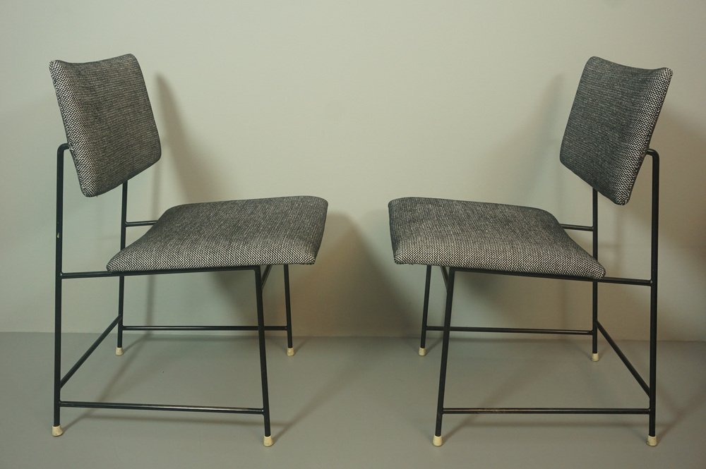 German Modernist Chairs by Herta-Maria Witzemann for Wild + Spieth, 1950s, Set of 2