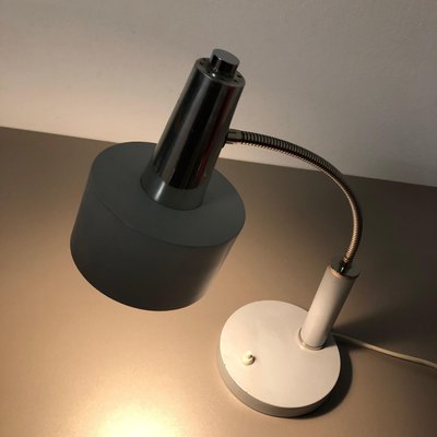 German Modernist Metal Table Light by SIS Lights, 1960s-QZ-1077050