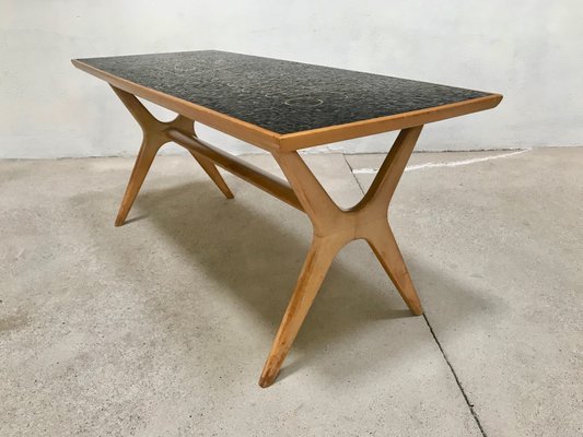 German Mosaic Coffee Table by Berthold Müller for Berthold Müller Mosaikwerkstätten, 1950s-JP-706726