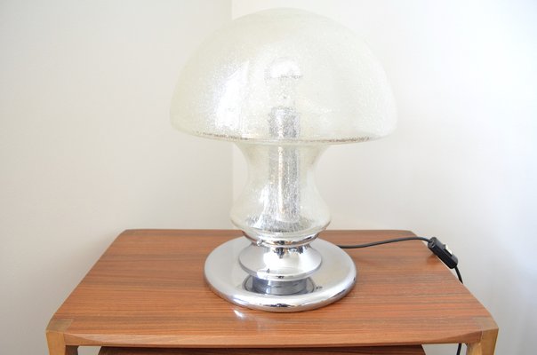 German Mushroom Table Lamp from Doria, 1970s-OV-1820870